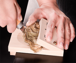 Ouvrir les huîtres facilement, sans se mutiler la main - Ouverture