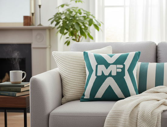 Housse de coussins graphique