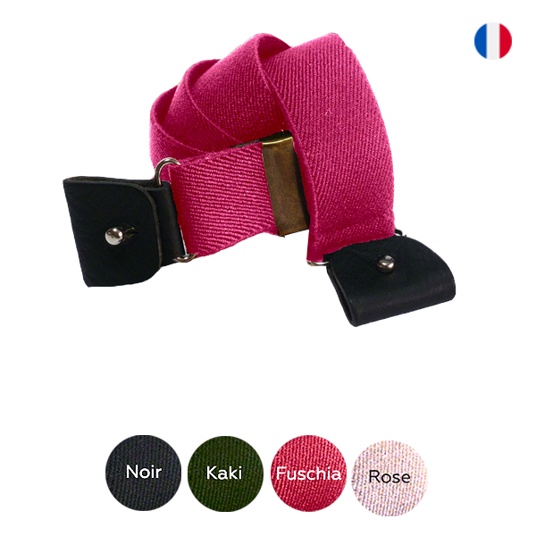 Ceinture elastique top sans boucle femme