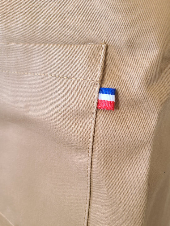 Manufrance beige kitchen apron