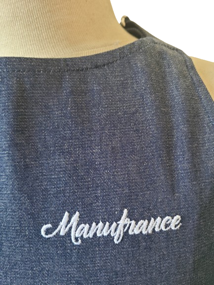 Tablier de cuisine jean Manufrance