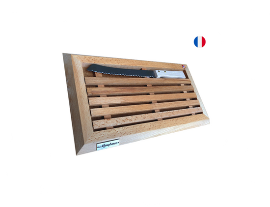 Bread board + bread knife Manufrance