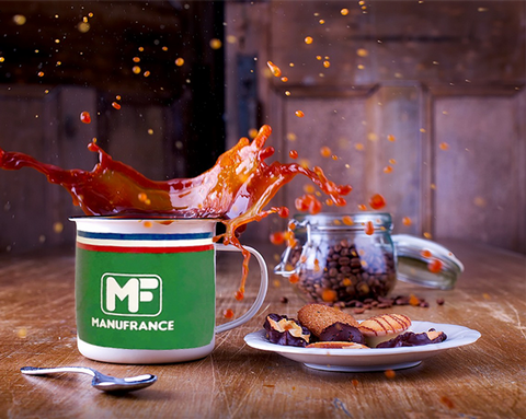 Mug en émail Manufrance