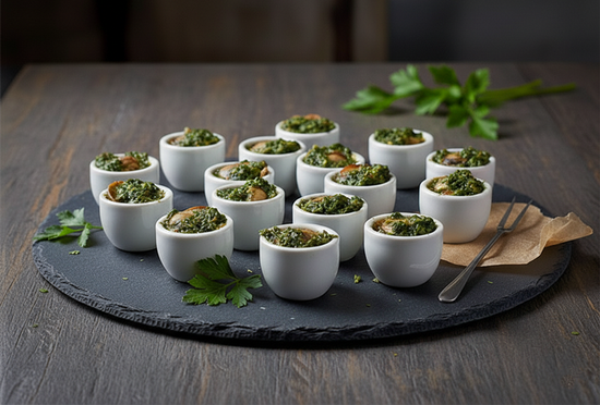 Godets à escargots en grès Manufrance (x12)