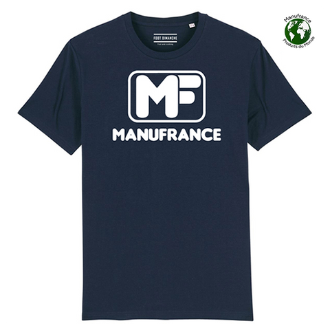 Manufrance MF dark blue retro t-shirt