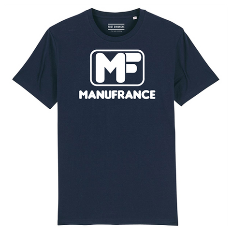 Manufrance MF Retro-T-Shirt dunkelblau