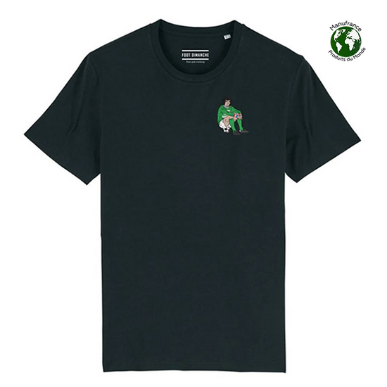 Tee-shirt rétro joueur brodé Manufrance
