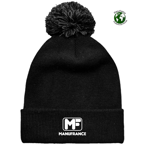 Manufrance black beanie