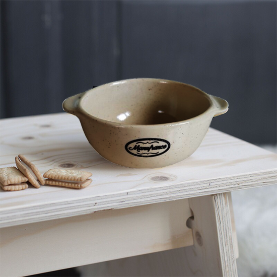 Bowl from my childhood in Manufrance stoneware