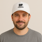 Casquette brodée MF blanche
