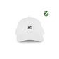 White MF embroidered cap