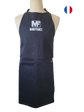 Manufrance black kitchen apron