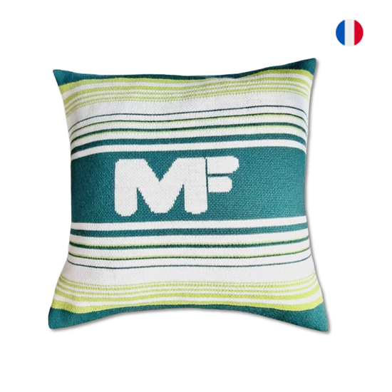 Housse de coussins rayé