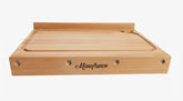 Planche réversible 40 x32 cm Manufrance coté avec rigole