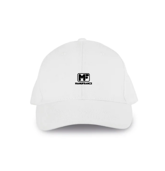 Casquette brodée MF blanche à l&