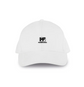 White MF embroidered cap