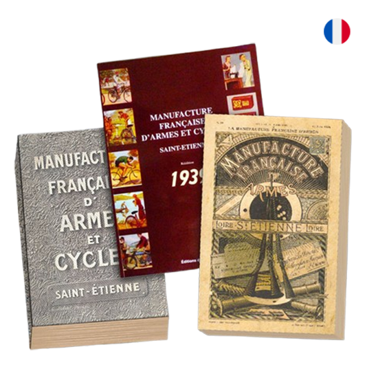 Lot of 3 Reissues of Manufrance Catalogues 1894 - 1910 - 1939
