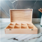 Manufrance wooden tea box