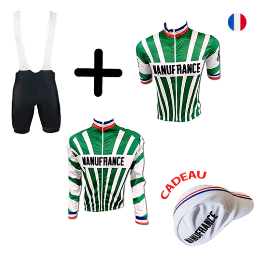 Tenue cycliste + Casquette offerte