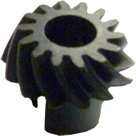 Hook shaft pinion