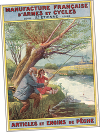 Affiche la pêche