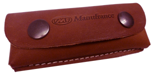 Manufrance leather knife case