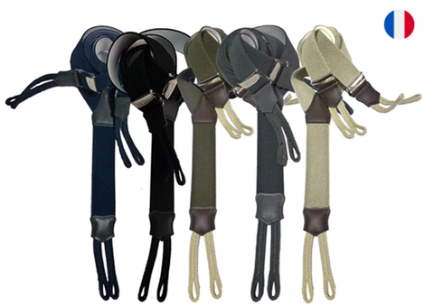 Hercules suspenders with braided tabs