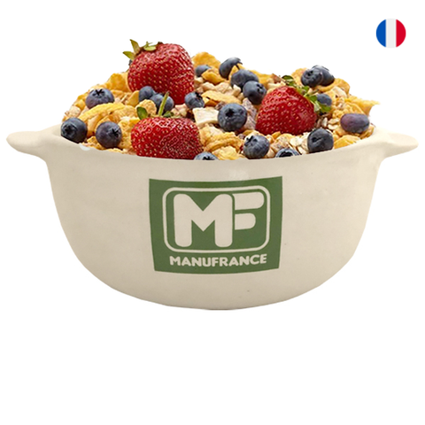 Manufrance stoneware bowl with 2 ears