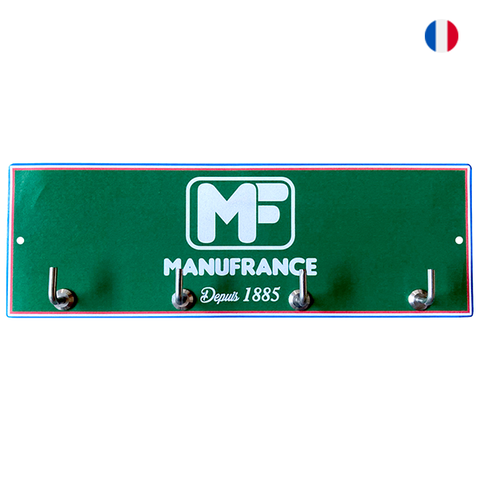 Manufrance enameled key ring