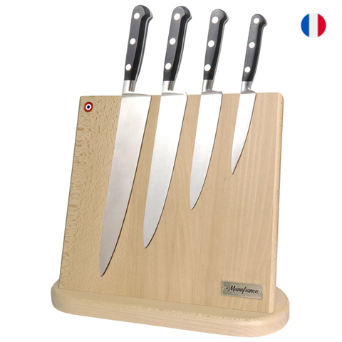 Manufrance light wood magnetic knife holder