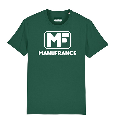 Retro Manufrance MF dunkelgrünes T-Shirt