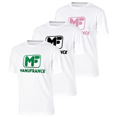 t-shirt manufrance avec les trois couleurs